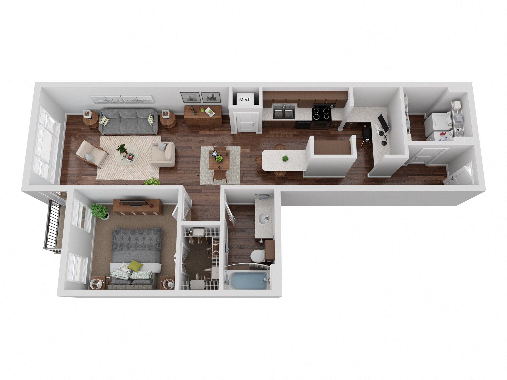 A2 floor plan